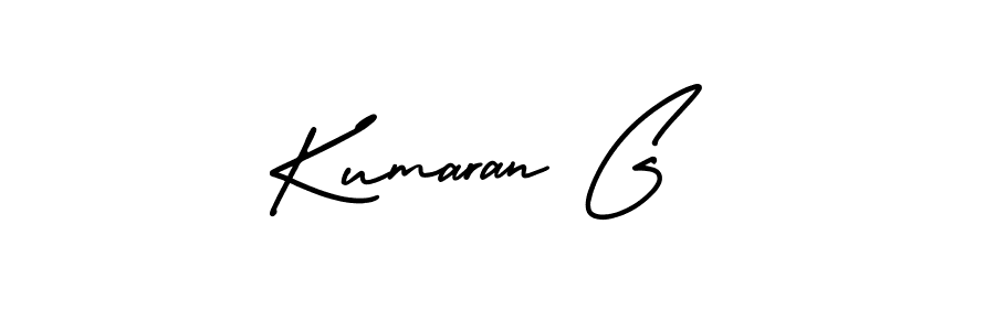 Also we have Kumaran G name is the best signature style. Create professional handwritten signature collection using AmerikaSignatureDemo-Regular autograph style. Kumaran G signature style 3 images and pictures png