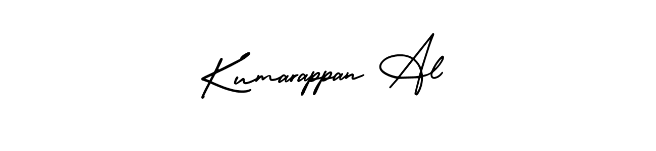 Use a signature maker to create a handwritten signature online. With this signature software, you can design (AmerikaSignatureDemo-Regular) your own signature for name Kumarappan Al. Kumarappan Al signature style 3 images and pictures png