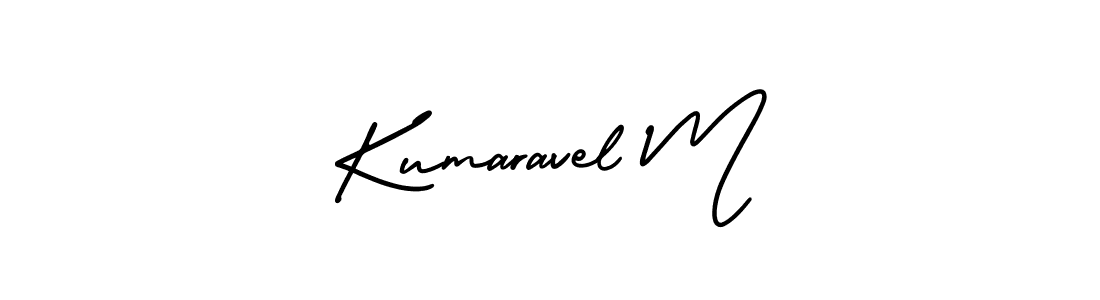 Also we have Kumaravel M name is the best signature style. Create professional handwritten signature collection using AmerikaSignatureDemo-Regular autograph style. Kumaravel M signature style 3 images and pictures png
