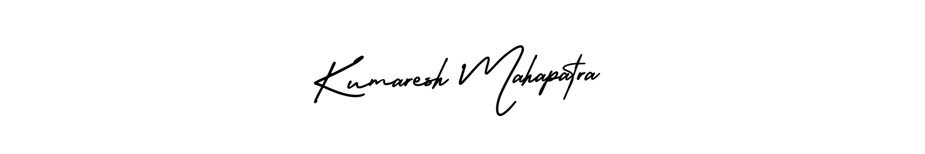 Kumaresh Mahapatra stylish signature style. Best Handwritten Sign (AmerikaSignatureDemo-Regular) for my name. Handwritten Signature Collection Ideas for my name Kumaresh Mahapatra. Kumaresh Mahapatra signature style 3 images and pictures png