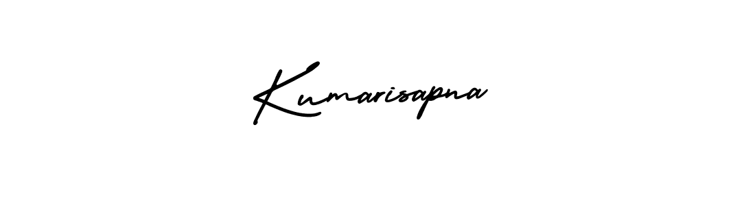 Also we have Kumarisapna name is the best signature style. Create professional handwritten signature collection using AmerikaSignatureDemo-Regular autograph style. Kumarisapna signature style 3 images and pictures png