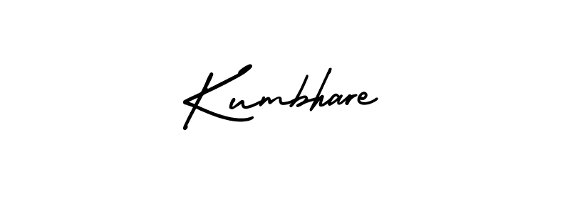 Make a beautiful signature design for name Kumbhare. Use this online signature maker to create a handwritten signature for free. Kumbhare signature style 3 images and pictures png
