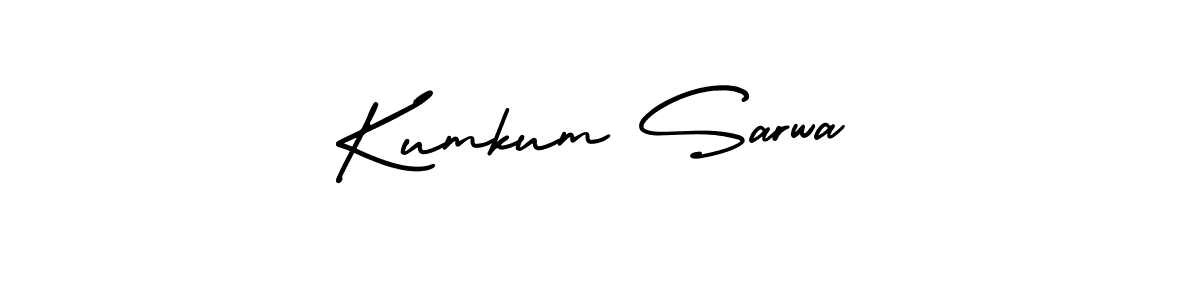 Make a beautiful signature design for name Kumkum Sarwa. Use this online signature maker to create a handwritten signature for free. Kumkum Sarwa signature style 3 images and pictures png