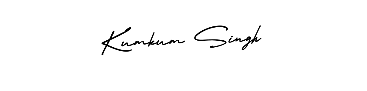 Best and Professional Signature Style for Kumkum Singh. AmerikaSignatureDemo-Regular Best Signature Style Collection. Kumkum Singh signature style 3 images and pictures png