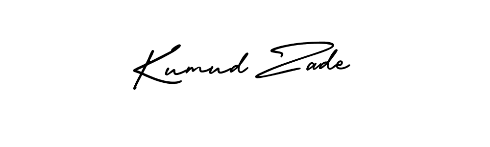 Make a short Kumud Zade signature style. Manage your documents anywhere anytime using AmerikaSignatureDemo-Regular. Create and add eSignatures, submit forms, share and send files easily. Kumud Zade signature style 3 images and pictures png