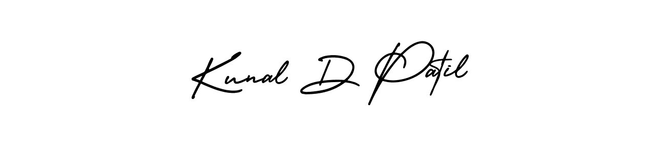 Make a short Kunal D Patil signature style. Manage your documents anywhere anytime using AmerikaSignatureDemo-Regular. Create and add eSignatures, submit forms, share and send files easily. Kunal D Patil signature style 3 images and pictures png