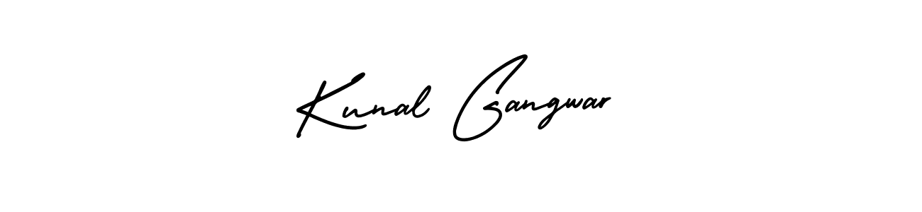 You should practise on your own different ways (AmerikaSignatureDemo-Regular) to write your name (Kunal Gangwar) in signature. don't let someone else do it for you. Kunal Gangwar signature style 3 images and pictures png