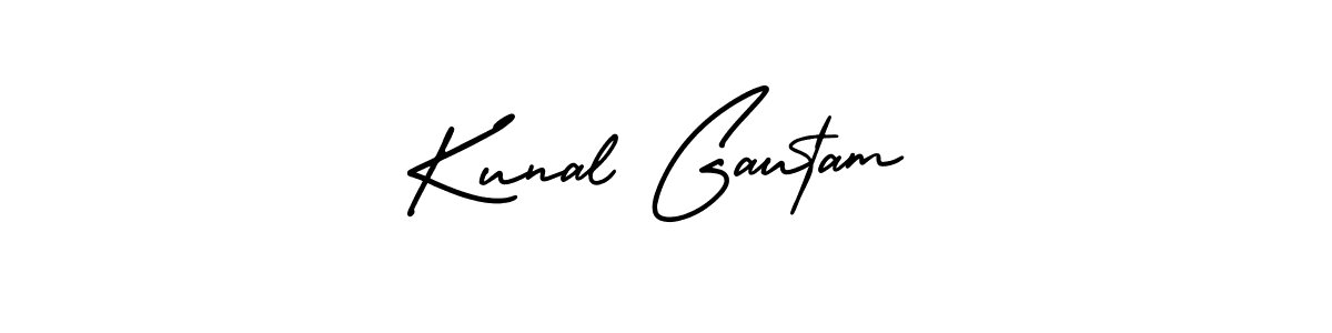 AmerikaSignatureDemo-Regular is a professional signature style that is perfect for those who want to add a touch of class to their signature. It is also a great choice for those who want to make their signature more unique. Get Kunal Gautam name to fancy signature for free. Kunal Gautam signature style 3 images and pictures png