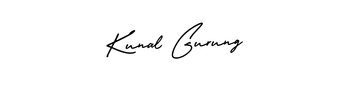 How to Draw Kunal Gurung signature style? AmerikaSignatureDemo-Regular is a latest design signature styles for name Kunal Gurung. Kunal Gurung signature style 3 images and pictures png