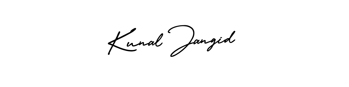 How to Draw Kunal Jangid signature style? AmerikaSignatureDemo-Regular is a latest design signature styles for name Kunal Jangid. Kunal Jangid signature style 3 images and pictures png