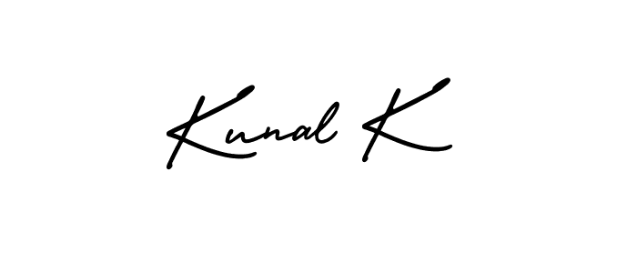 Once you've used our free online signature maker to create your best signature AmerikaSignatureDemo-Regular style, it's time to enjoy all of the benefits that Kunal K name signing documents. Kunal K signature style 3 images and pictures png