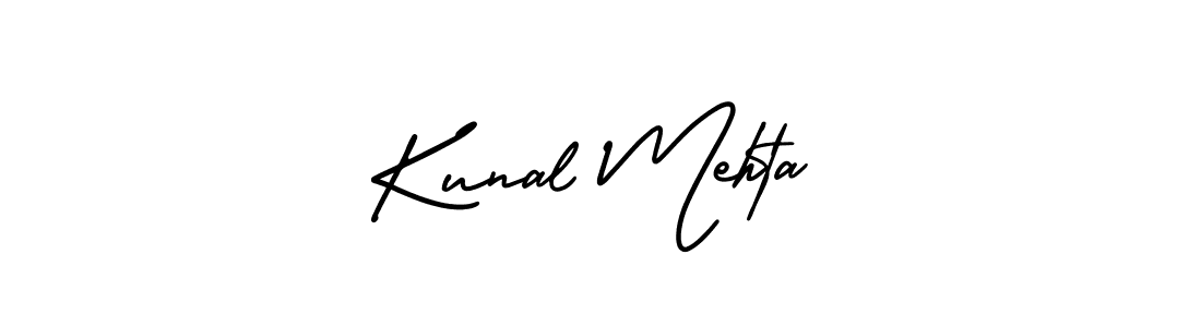 Design your own signature with our free online signature maker. With this signature software, you can create a handwritten (AmerikaSignatureDemo-Regular) signature for name Kunal Mehta. Kunal Mehta signature style 3 images and pictures png