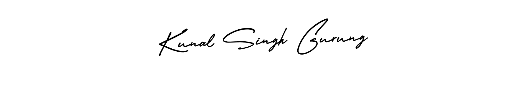 It looks lik you need a new signature style for name Kunal Singh Gurung. Design unique handwritten (AmerikaSignatureDemo-Regular) signature with our free signature maker in just a few clicks. Kunal Singh Gurung signature style 3 images and pictures png