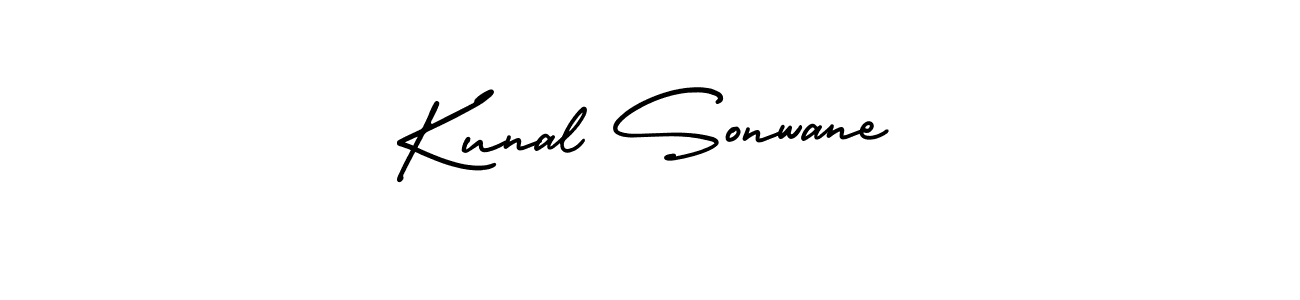 Make a beautiful signature design for name Kunal Sonwane. Use this online signature maker to create a handwritten signature for free. Kunal Sonwane signature style 3 images and pictures png