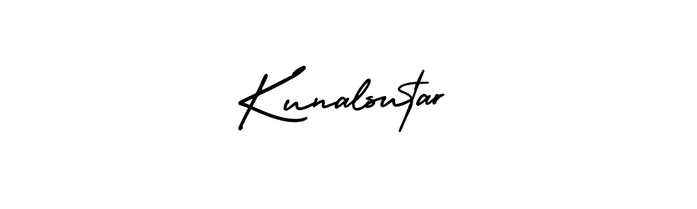 Make a beautiful signature design for name Kunalsutar. With this signature (AmerikaSignatureDemo-Regular) style, you can create a handwritten signature for free. Kunalsutar signature style 3 images and pictures png