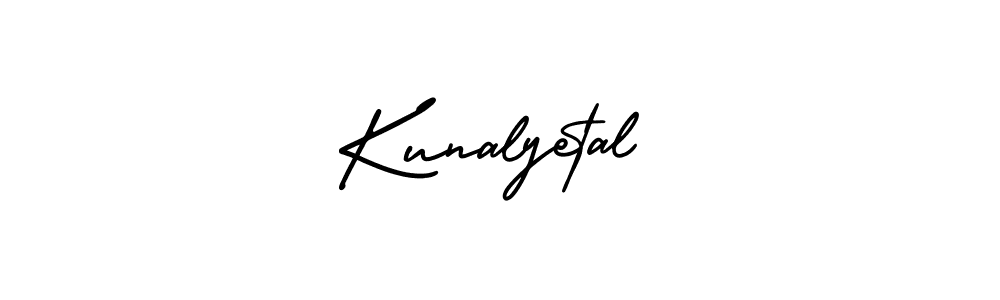 Also we have Kunalyetal name is the best signature style. Create professional handwritten signature collection using AmerikaSignatureDemo-Regular autograph style. Kunalyetal signature style 3 images and pictures png