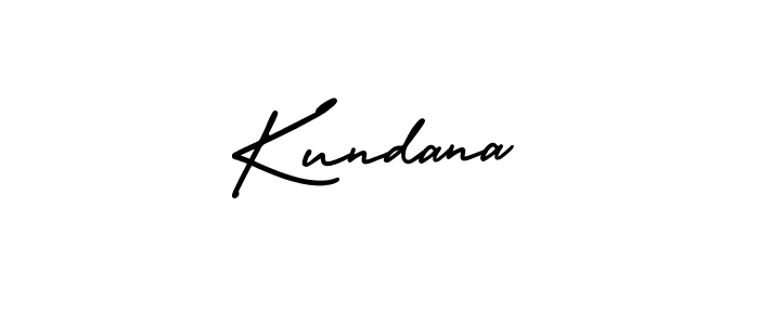 You should practise on your own different ways (AmerikaSignatureDemo-Regular) to write your name (Kundana) in signature. don't let someone else do it for you. Kundana signature style 3 images and pictures png