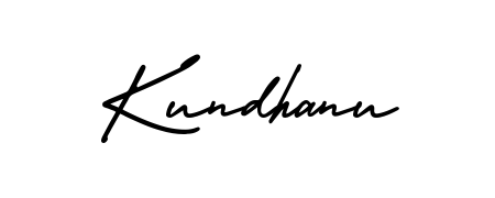 Express your personality with a custom Kundhanu signature crafted with AmerikaSignatureDemo-Regular typography. Free transparent PNG download available. Kundhanu signature style 3 images and pictures png