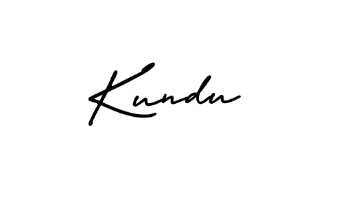 You should practise on your own different ways (AmerikaSignatureDemo-Regular) to write your name (Kundu) in signature. don't let someone else do it for you. Kundu signature style 3 images and pictures png