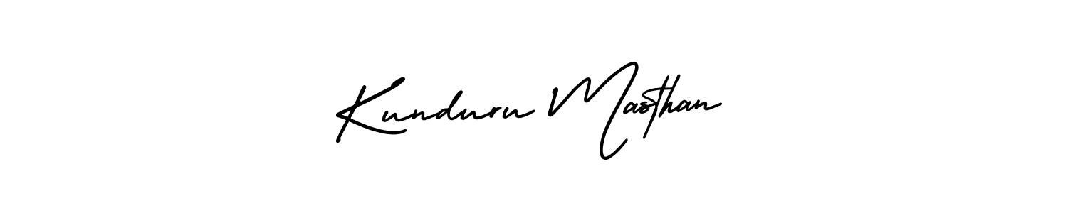 Also we have Kunduru Masthan name is the best signature style. Create professional handwritten signature collection using AmerikaSignatureDemo-Regular autograph style. Kunduru Masthan signature style 3 images and pictures png