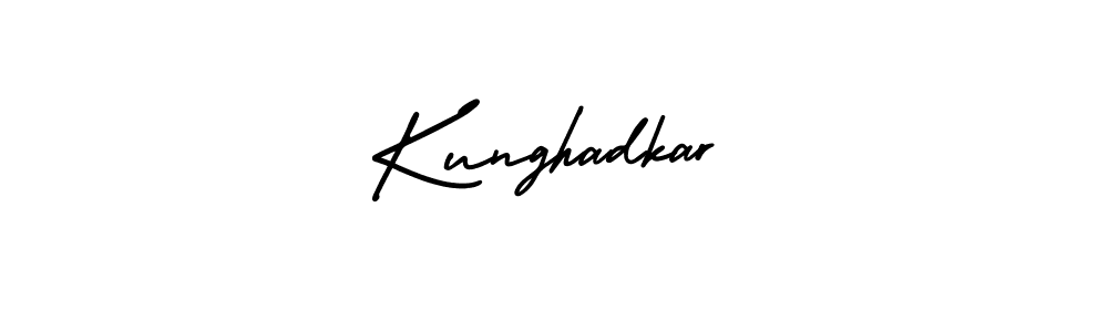 How to Draw Kunghadkar signature style? AmerikaSignatureDemo-Regular is a latest design signature styles for name Kunghadkar. Kunghadkar signature style 3 images and pictures png