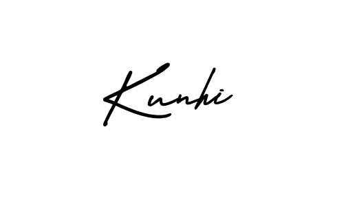 Best and Professional Signature Style for Kunhi. AmerikaSignatureDemo-Regular Best Signature Style Collection. Kunhi signature style 3 images and pictures png