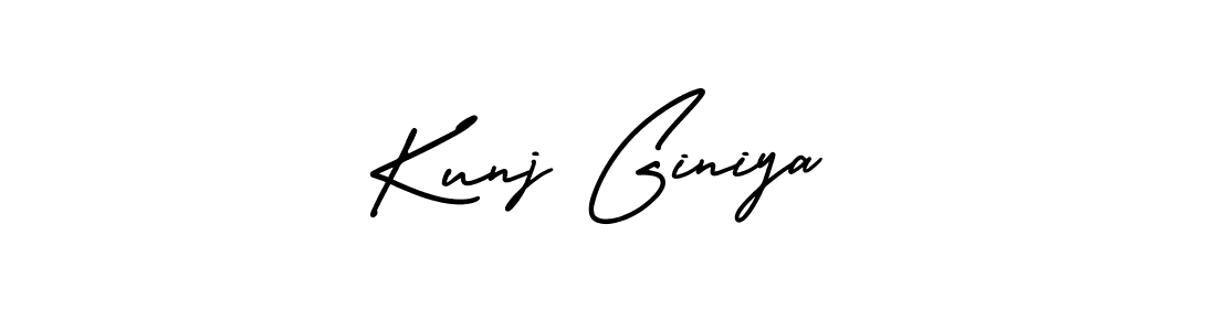 Once you've used our free online signature maker to create your best signature AmerikaSignatureDemo-Regular style, it's time to enjoy all of the benefits that Kunj Giniya name signing documents. Kunj Giniya signature style 3 images and pictures png