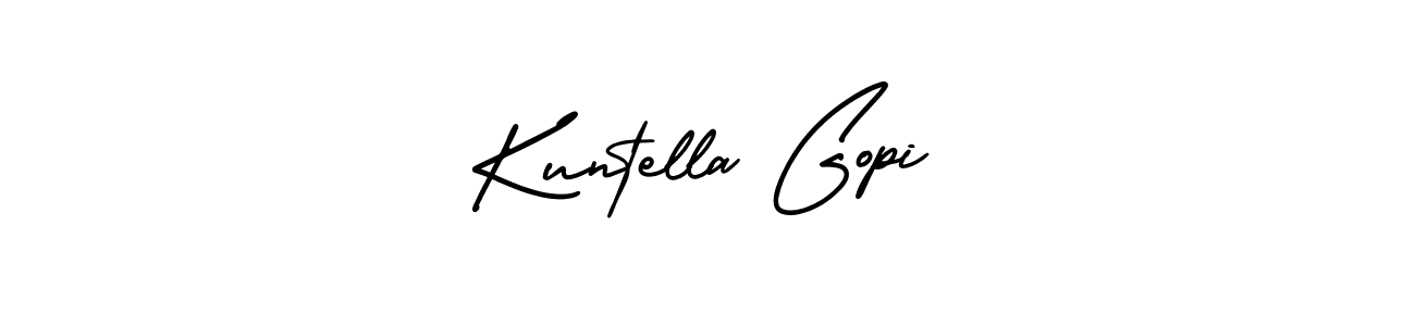 if you are searching for the best signature style for your name Kuntella Gopi. so please give up your signature search. here we have designed multiple signature styles  using AmerikaSignatureDemo-Regular. Kuntella Gopi signature style 3 images and pictures png