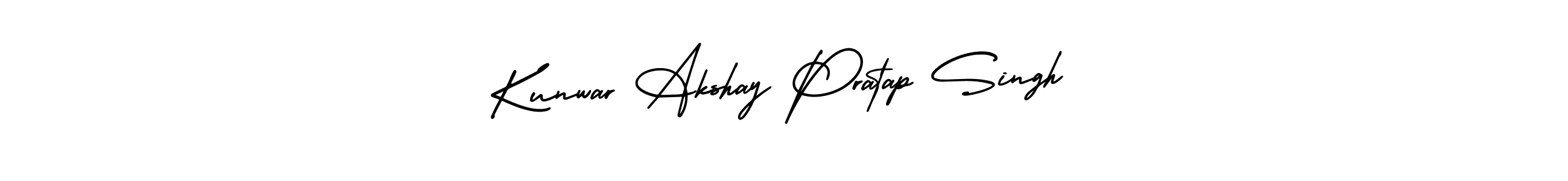 Also You can easily find your signature by using the search form. We will create Kunwar Akshay Pratap Singh name handwritten signature images for you free of cost using AmerikaSignatureDemo-Regular sign style. Kunwar Akshay Pratap Singh signature style 3 images and pictures png