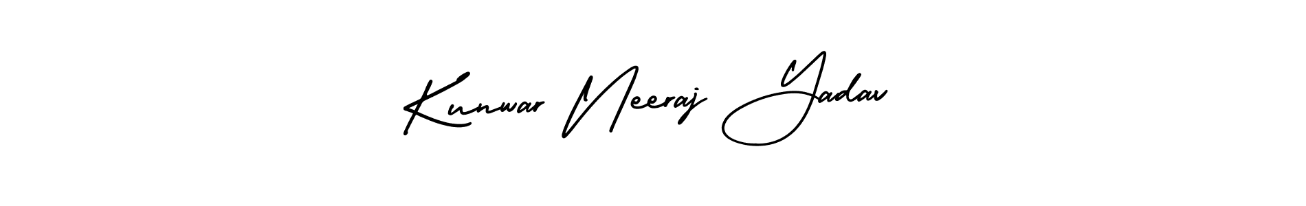 Best and Professional Signature Style for Kunwar Neeraj Yadav. AmerikaSignatureDemo-Regular Best Signature Style Collection. Kunwar Neeraj Yadav signature style 3 images and pictures png