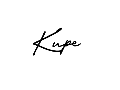 Kupe stylish signature style. Best Handwritten Sign (AmerikaSignatureDemo-Regular) for my name. Handwritten Signature Collection Ideas for my name Kupe. Kupe signature style 3 images and pictures png