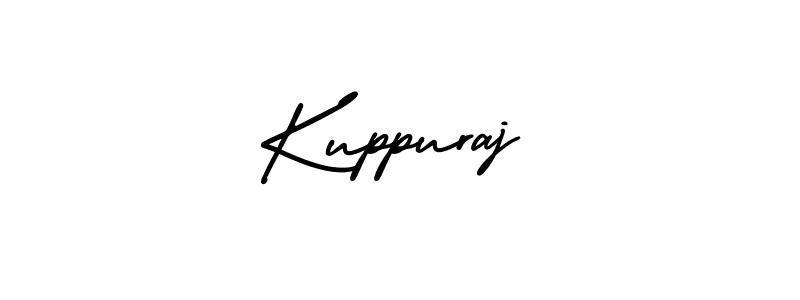 Similarly AmerikaSignatureDemo-Regular is the best handwritten signature design. Signature creator online .You can use it as an online autograph creator for name Kuppuraj. Kuppuraj signature style 3 images and pictures png