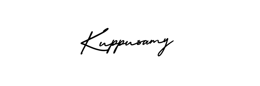 if you are searching for the best signature style for your name Kuppusamy. so please give up your signature search. here we have designed multiple signature styles  using AmerikaSignatureDemo-Regular. Kuppusamy signature style 3 images and pictures png