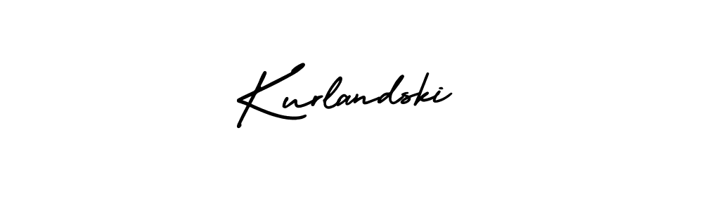 Create a beautiful signature design for name Kurlandski. With this signature (AmerikaSignatureDemo-Regular) fonts, you can make a handwritten signature for free. Kurlandski signature style 3 images and pictures png