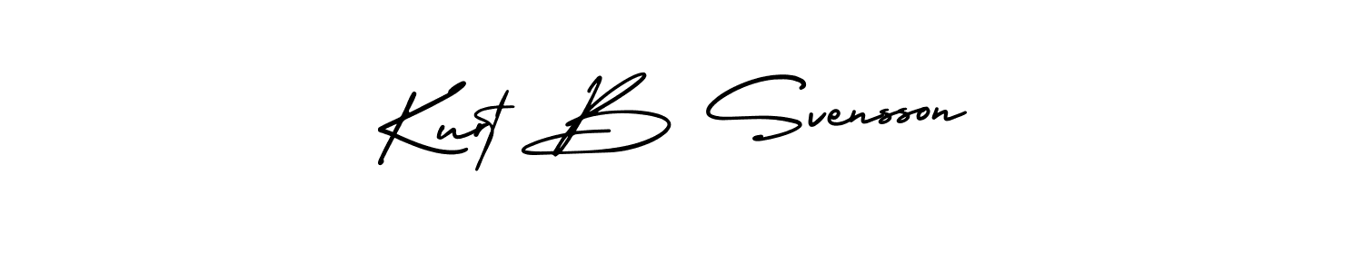 Make a short Kurt B Svensson signature style. Manage your documents anywhere anytime using AmerikaSignatureDemo-Regular. Create and add eSignatures, submit forms, share and send files easily. Kurt B Svensson signature style 3 images and pictures png