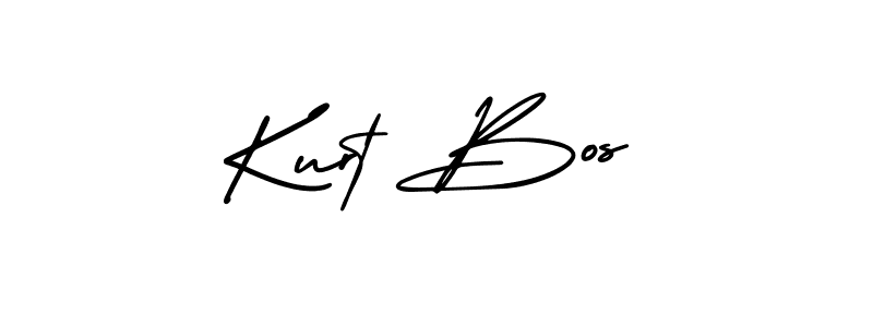 The best way (AmerikaSignatureDemo-Regular) to make a short signature is to pick only two or three words in your name. The name Kurt Bos include a total of six letters. For converting this name. Kurt Bos signature style 3 images and pictures png