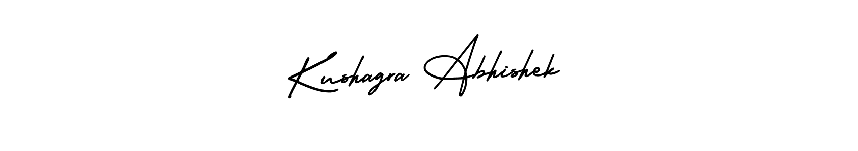 See photos of Kushagra Abhishek official signature by Spectra . Check more albums & portfolios. Read reviews & check more about AmerikaSignatureDemo-Regular font. Kushagra Abhishek signature style 3 images and pictures png