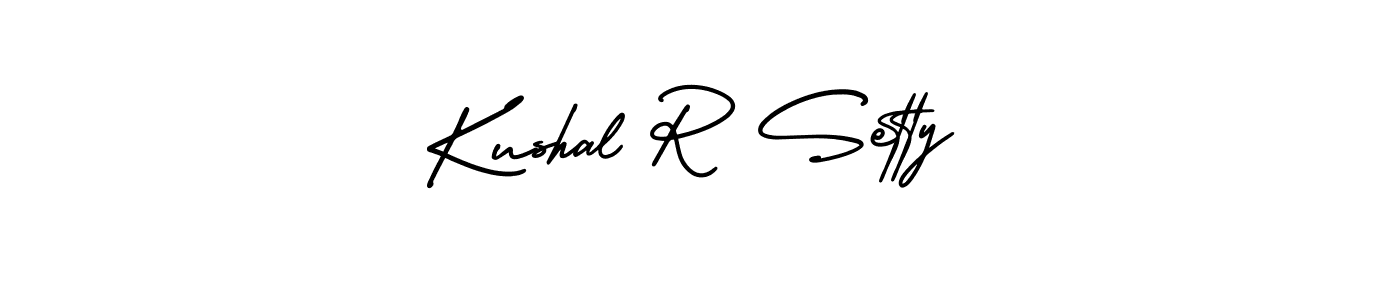 Also You can easily find your signature by using the search form. We will create Kushal R Setty name handwritten signature images for you free of cost using AmerikaSignatureDemo-Regular sign style. Kushal R Setty signature style 3 images and pictures png