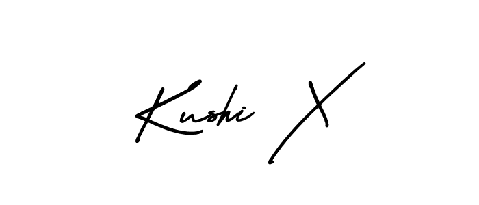Make a short Kushi X signature style. Manage your documents anywhere anytime using AmerikaSignatureDemo-Regular. Create and add eSignatures, submit forms, share and send files easily. Kushi X signature style 3 images and pictures png