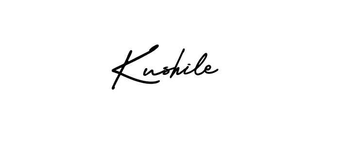 Design your own signature with our free online signature maker. With this signature software, you can create a handwritten (AmerikaSignatureDemo-Regular) signature for name Kushile. Kushile signature style 3 images and pictures png