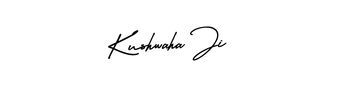 if you are searching for the best signature style for your name Kushwaha Ji. so please give up your signature search. here we have designed multiple signature styles  using AmerikaSignatureDemo-Regular. Kushwaha Ji signature style 3 images and pictures png
