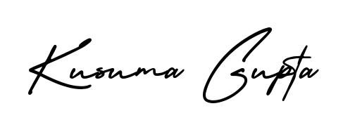 How to make Kusuma Gupta name signature. Use AmerikaSignatureDemo-Regular style for creating short signs online. This is the latest handwritten sign. Kusuma Gupta signature style 3 images and pictures png