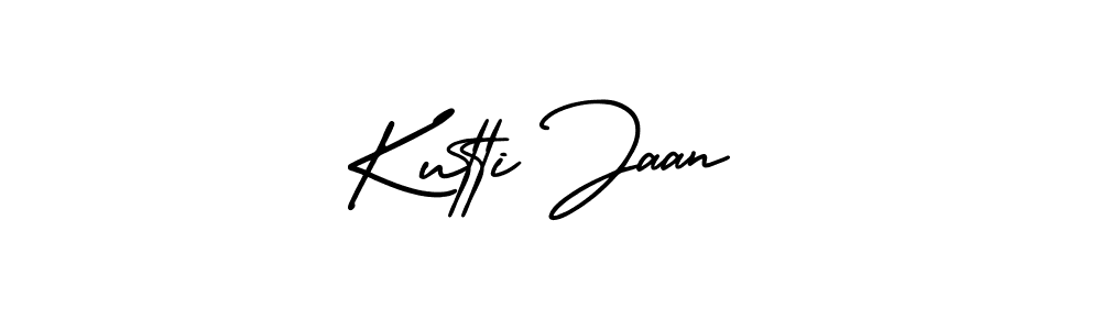 Make a beautiful signature design for name Kutti Jaan. Use this online signature maker to create a handwritten signature for free. Kutti Jaan signature style 3 images and pictures png