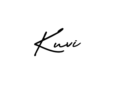 Make a beautiful signature design for name Kuvi. With this signature (AmerikaSignatureDemo-Regular) style, you can create a handwritten signature for free. Kuvi signature style 3 images and pictures png