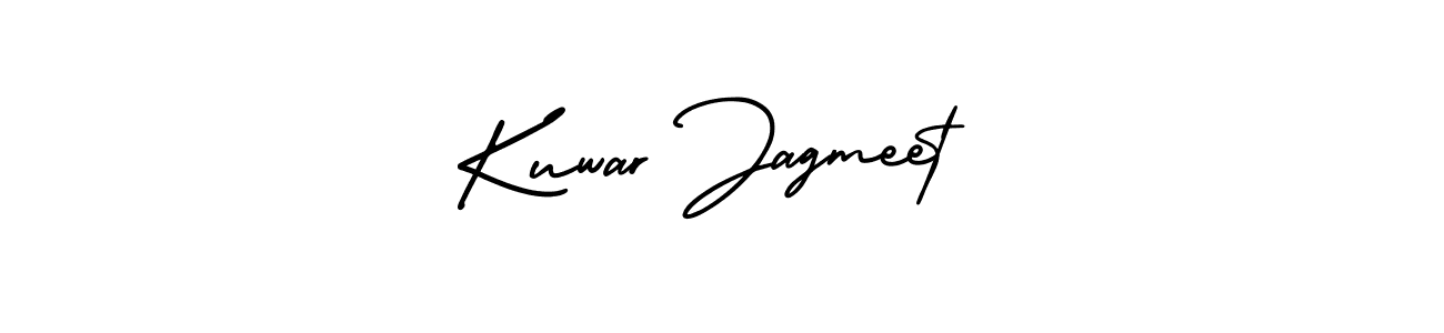 Design your own signature with our free online signature maker. With this signature software, you can create a handwritten (AmerikaSignatureDemo-Regular) signature for name Kuwar Jagmeet. Kuwar Jagmeet signature style 3 images and pictures png