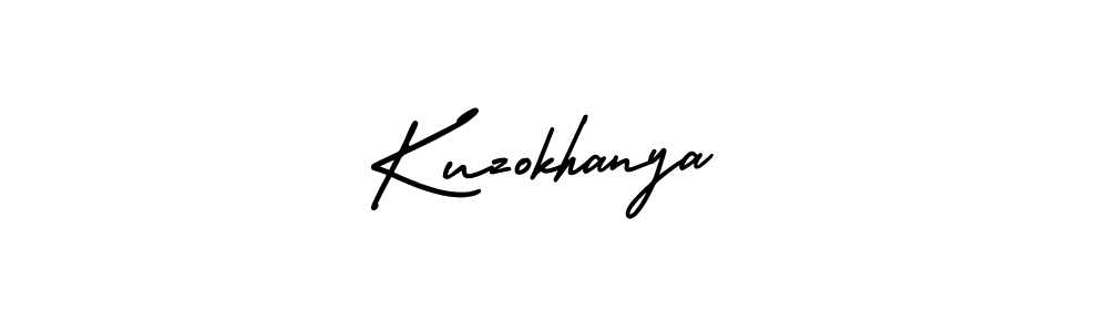 You can use this online signature creator to create a handwritten signature for the name Kuzokhanya. This is the best online autograph maker. Kuzokhanya signature style 3 images and pictures png