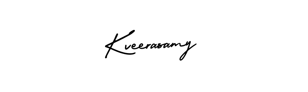 It looks lik you need a new signature style for name Kveerasamy. Design unique handwritten (AmerikaSignatureDemo-Regular) signature with our free signature maker in just a few clicks. Kveerasamy signature style 3 images and pictures png