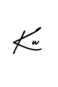 This is the best signature style for the Kw name. Also you like these signature font (AmerikaSignatureDemo-Regular). Mix name signature. Kw signature style 3 images and pictures png