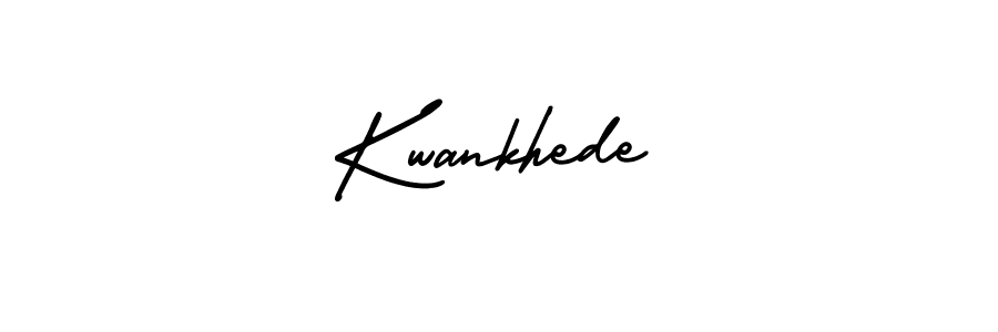Also we have Kwankhede name is the best signature style. Create professional handwritten signature collection using AmerikaSignatureDemo-Regular autograph style. Kwankhede signature style 3 images and pictures png