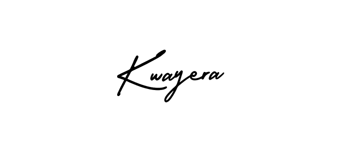How to make Kwayera signature? AmerikaSignatureDemo-Regular is a professional autograph style. Create handwritten signature for Kwayera name. Kwayera signature style 3 images and pictures png
